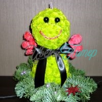 Игрушка из цветов Дракон